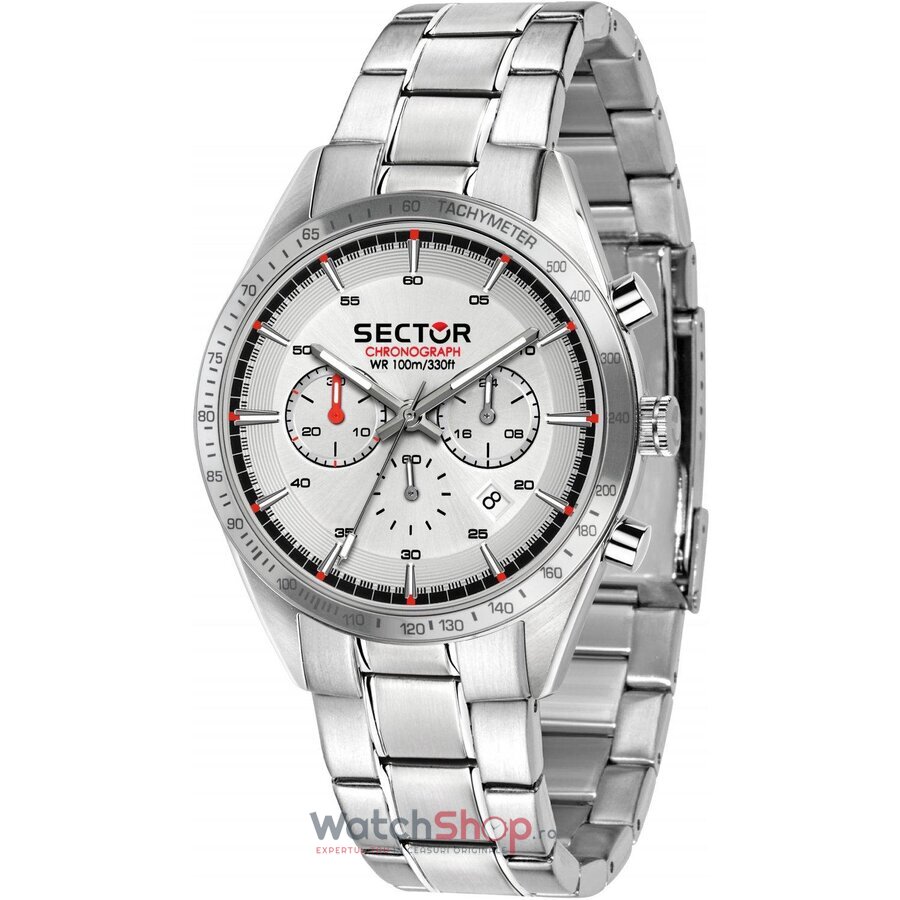 Ceas Barbatesc Fashion Sector 770 R3273616005 Cronograf Quartz Argintiu Rotund cu Comanda Online