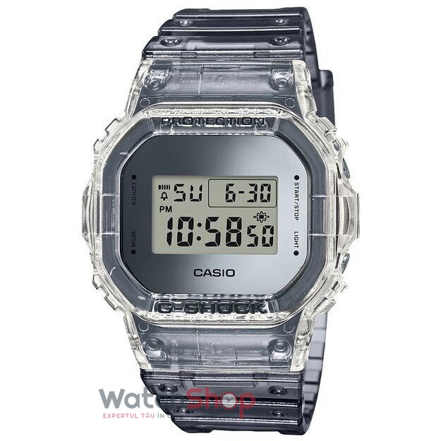 Ceas Barbatesc Sport Casio G-Shock DW-5600SK-1DR Quartz Gri Dreptunghiular cu Comanda Online