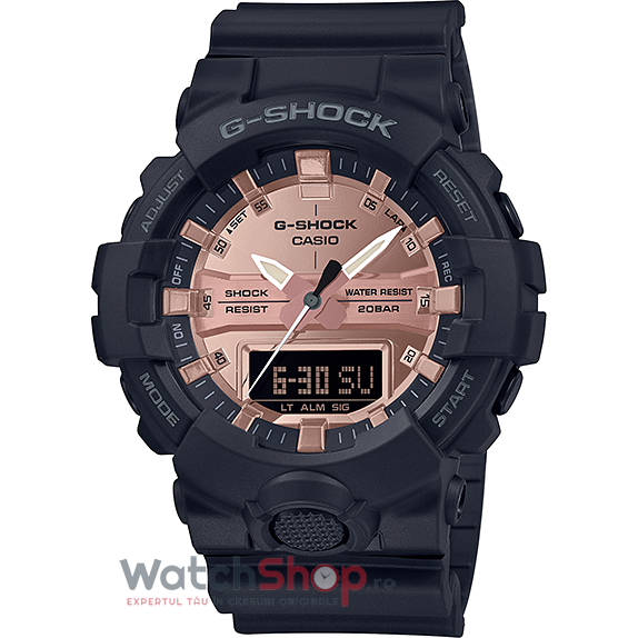 Ceas Barbatesc Sport Casio G-Shock GA-800MMC-1AER Quartz Negru Rotund cu Comanda Online