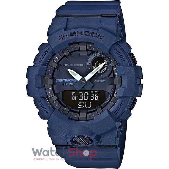 Ceas Barbatesc Sport Casio G-Shock GBA-800-2A Quartz Albastru Rotund cu Comanda Online