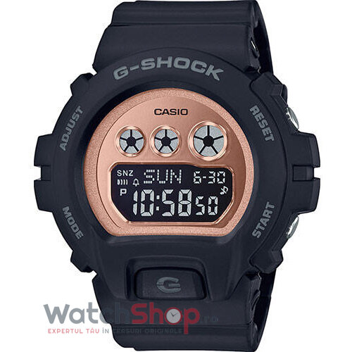 Ceas Dama Fashion Casio G-Shock GMD-S6900MC-1ER Quartz Negru Rotund cu Comanda Online