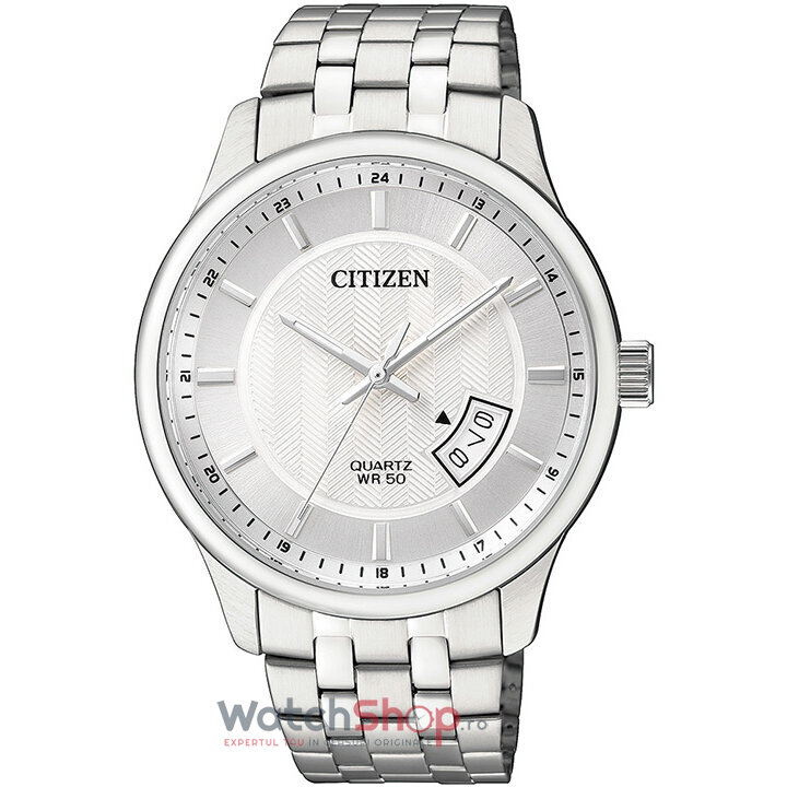 Ceas Elegant Barbatesc Citizen Dress BI1050-81A Quartz Argintiu Rotund cu Comanda Online